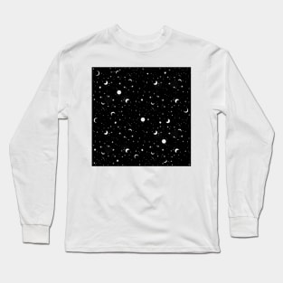 Black Universe Long Sleeve T-Shirt